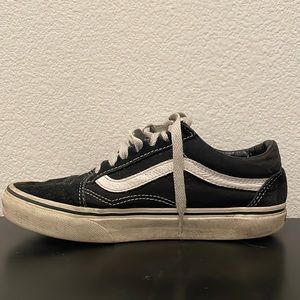 Vans Old Skool brand Black and White Shoes